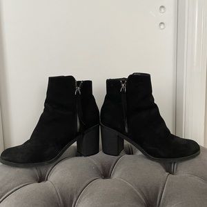 Black booties